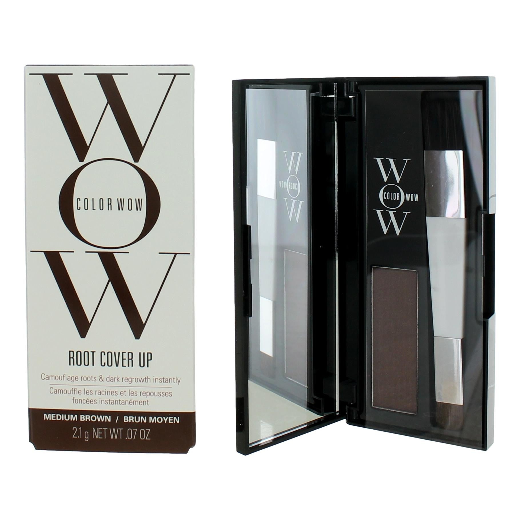 Photo of Color Wow Root Cover Up by Color Wow, .07 oz Root Coverup Powder- Medium Brown
